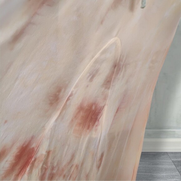 Young Fabulous and Broke Elie Trapeze Dress Size XS Viscose Chiffon Halter Midi - Picture 9 of 16